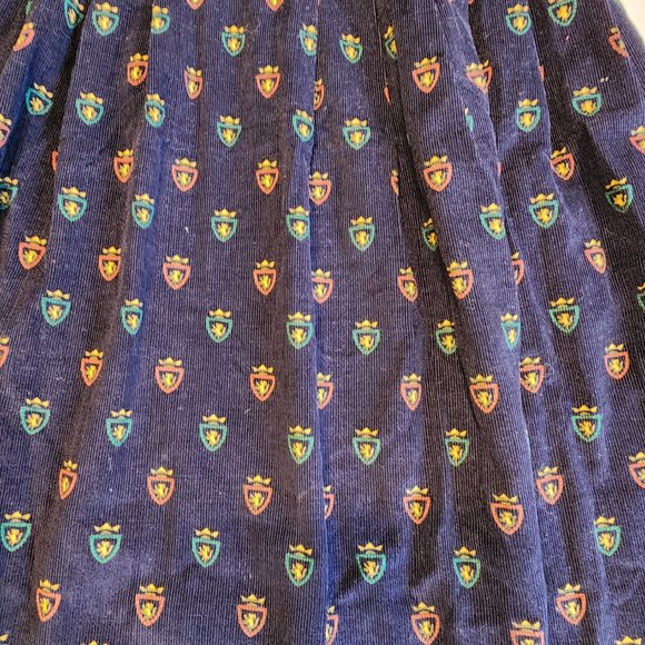 Hasting and Smith, Women's Cordura A line Skirt,14, Blue, Logo Graphic, Academia - Picture 6 of 11